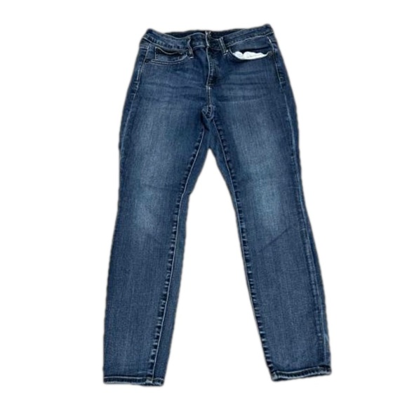 GAP Curvy True Skinny Denim Blue Jeans Cotton Polyester Spandex Women Size 31R - Picture 1 of 17